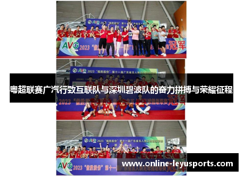 粤超联赛广汽行致互联队与深圳碧波队的奋力拼搏与荣耀征程 粤超联赛广汽行致互联队与深圳碧波队的奋力拼搏与荣耀征程