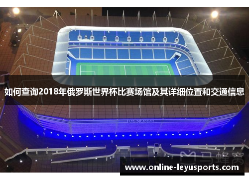 如何查询2018年俄罗斯世界杯比赛场馆及其详细位置和交通信息