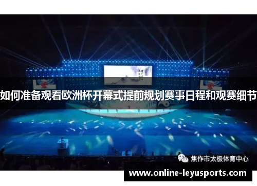 如何准备观看欧洲杯开幕式提前规划赛事日程和观赛细节 如何准备观看欧洲杯开幕式提前规划赛事日程和观赛细节
